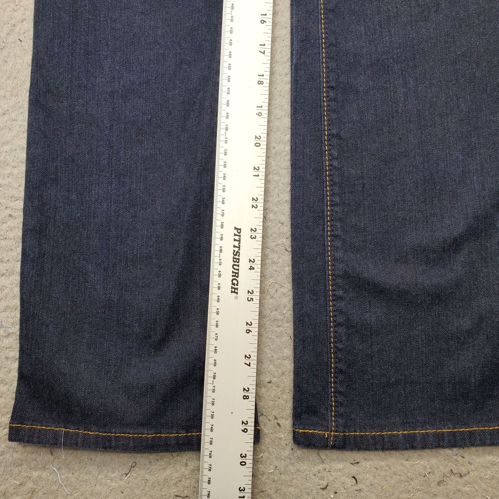 Loft LOFT Ann Taylor Jeans Women 0P Blue Denim Dark Wash Bootcut 5-Pocket Stretch Inseam 29.5" Regular Petite Womens Size 0P Size 25" / US 0 / IT 36 - 4 Thumbnail