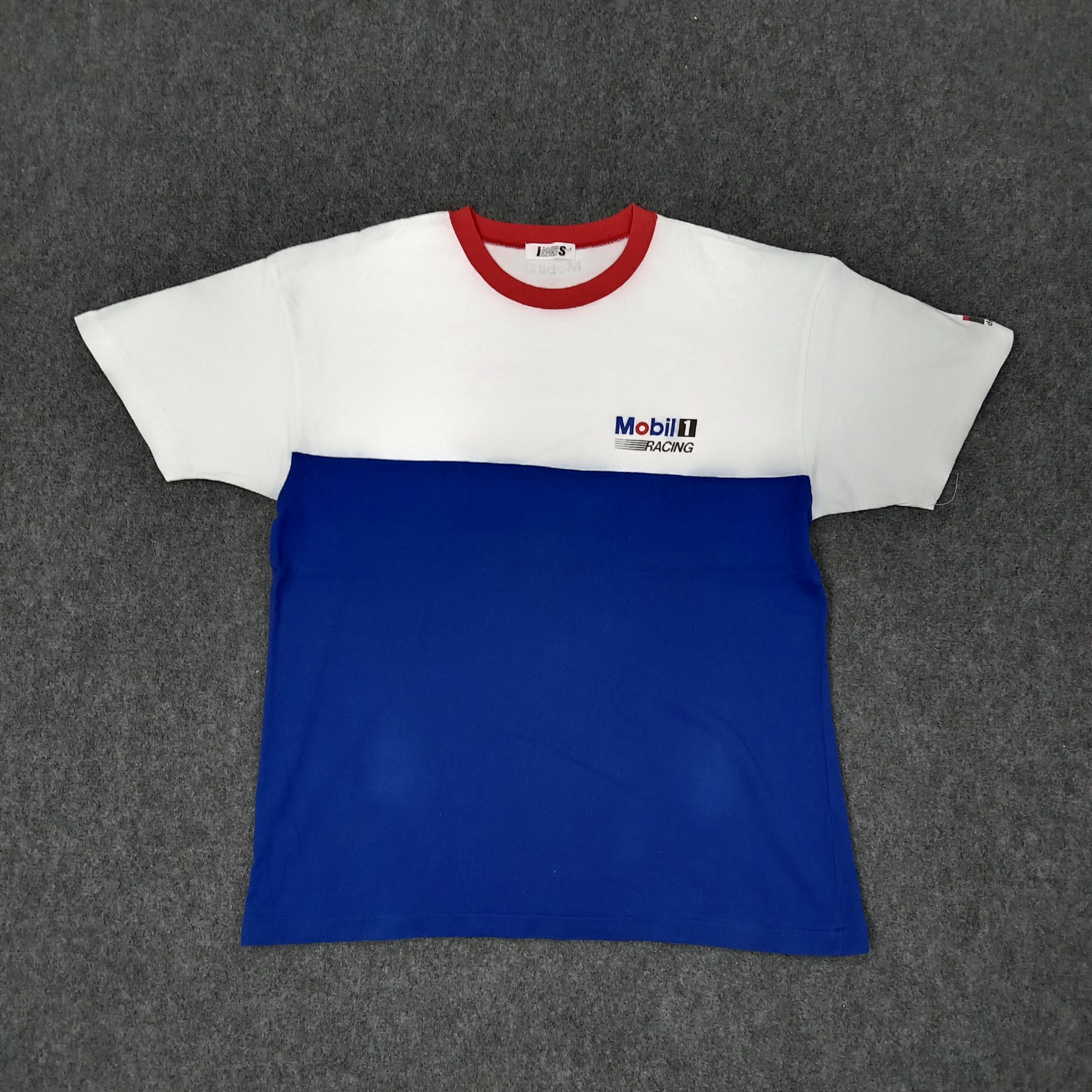 Issey Miyake I.S. Issey Miyake X Mobil 1 Racing Designer Tshirt C239N35 Size US L / EU 52-54 / 3 - 1 Thumbnail