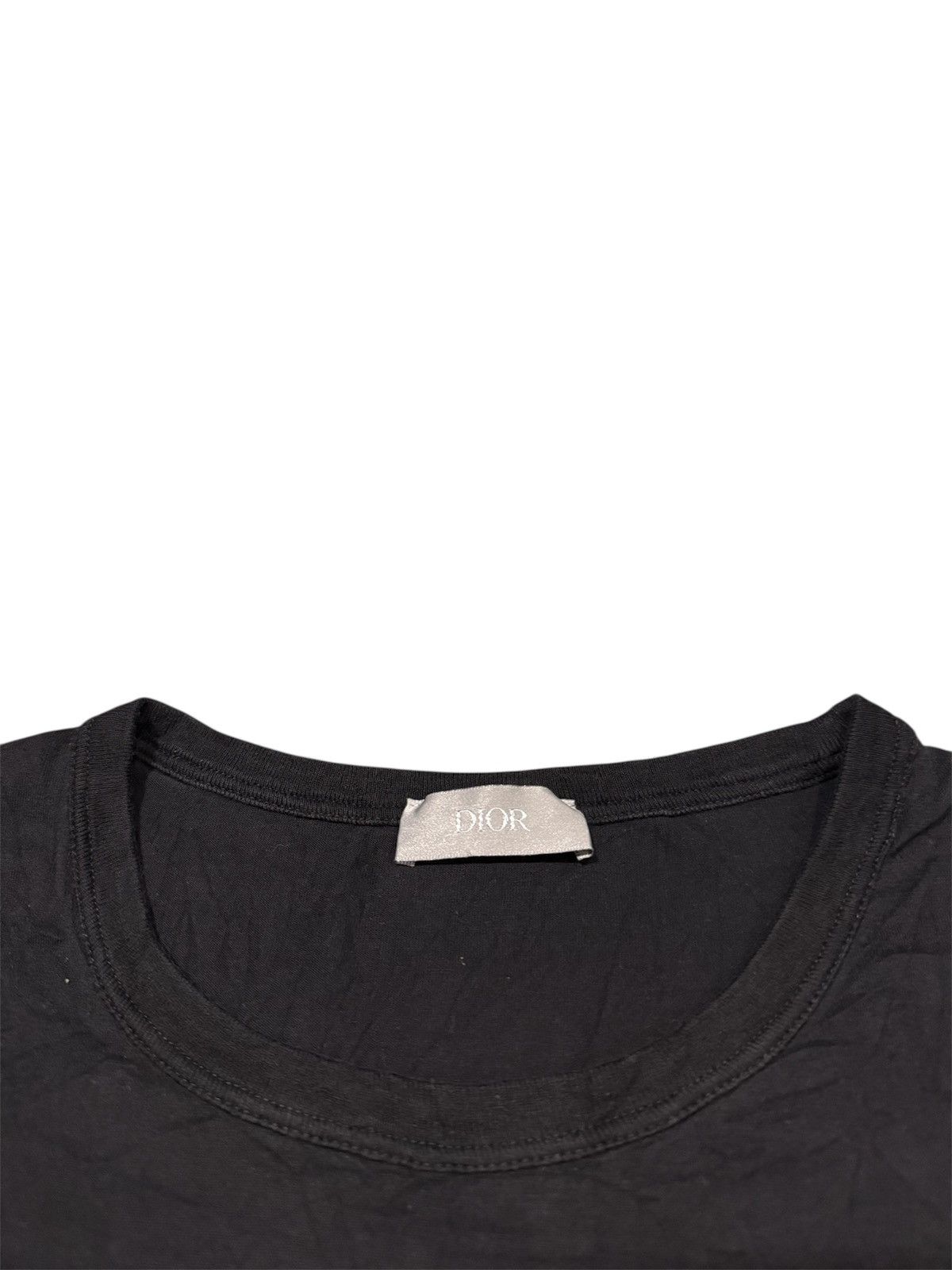 Dior DIOR EMBROIDERED SPELL OUT T SHIRT Size L / US 10 / IT 46 - 5 Thumbnail