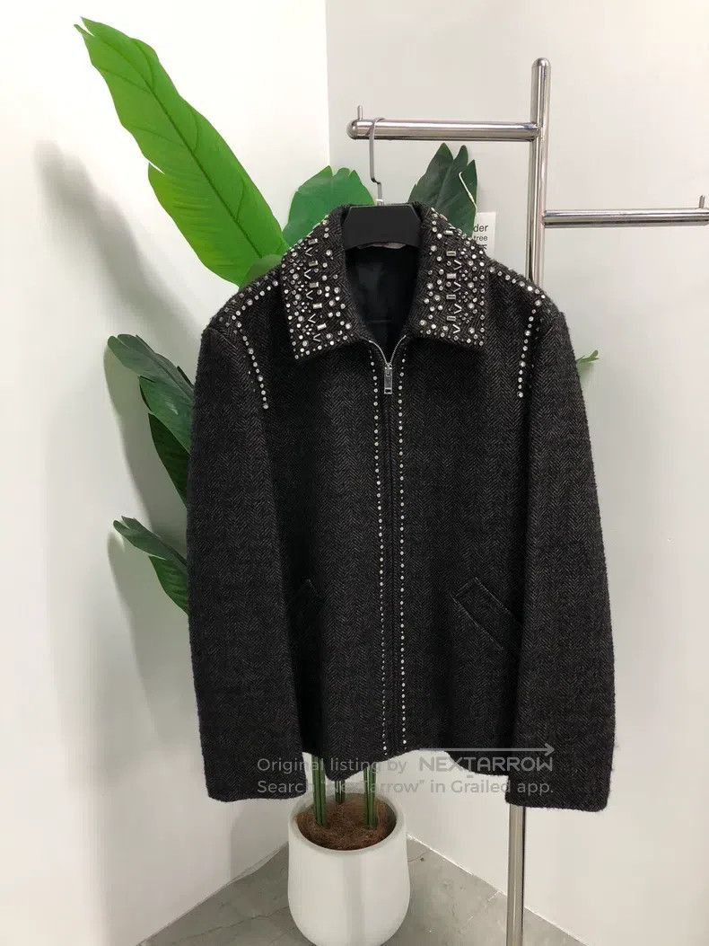 Valentino Valentino Embroidered tweed jacket Size US M / EU 48-50 / 2 - 1 Thumbnail