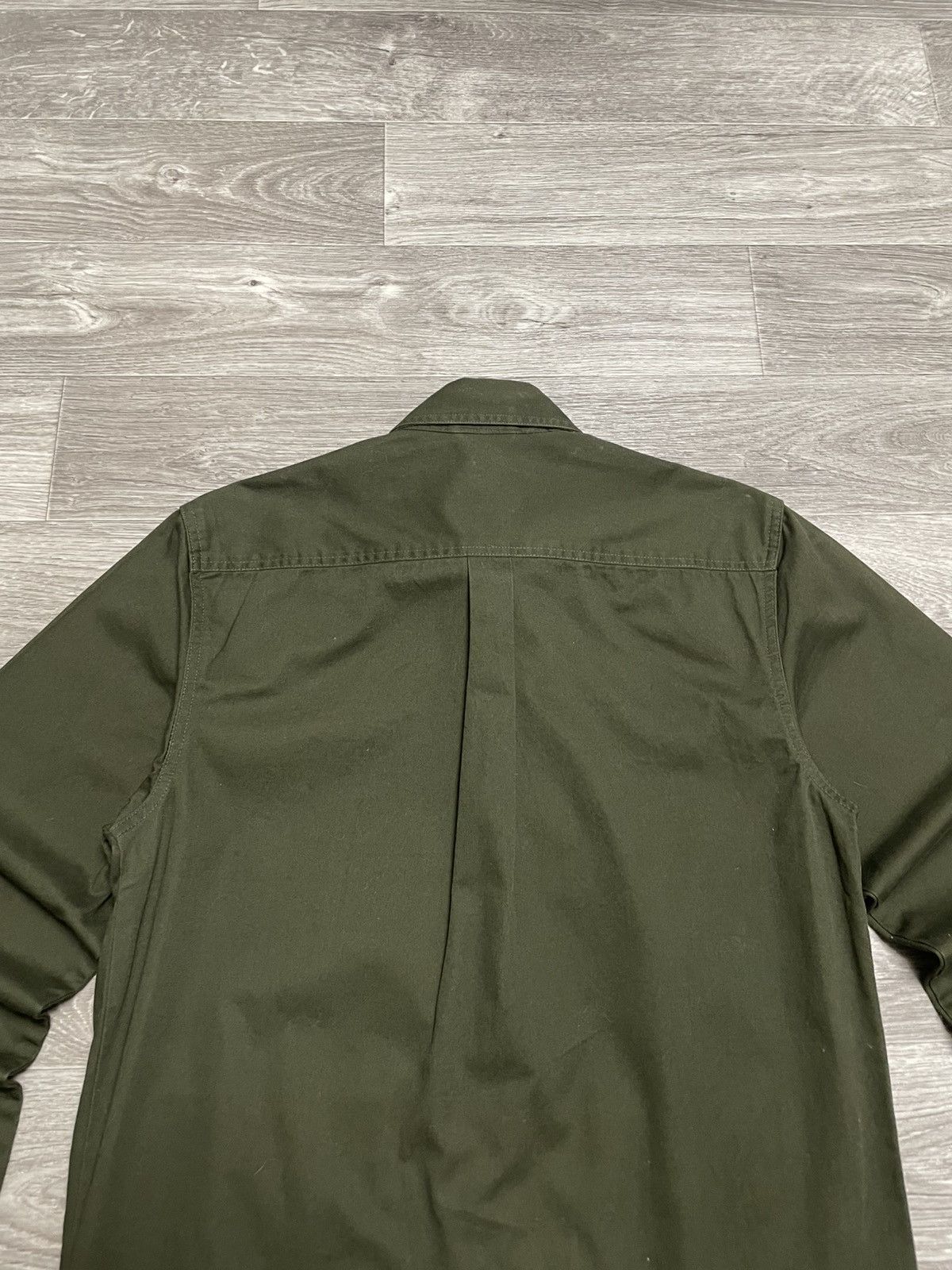 Barbour BARBOUR Beacon Forest Green Twill Overshirt Jacket Size US M / EU 48-50 / 2 - 16 Thumbnail