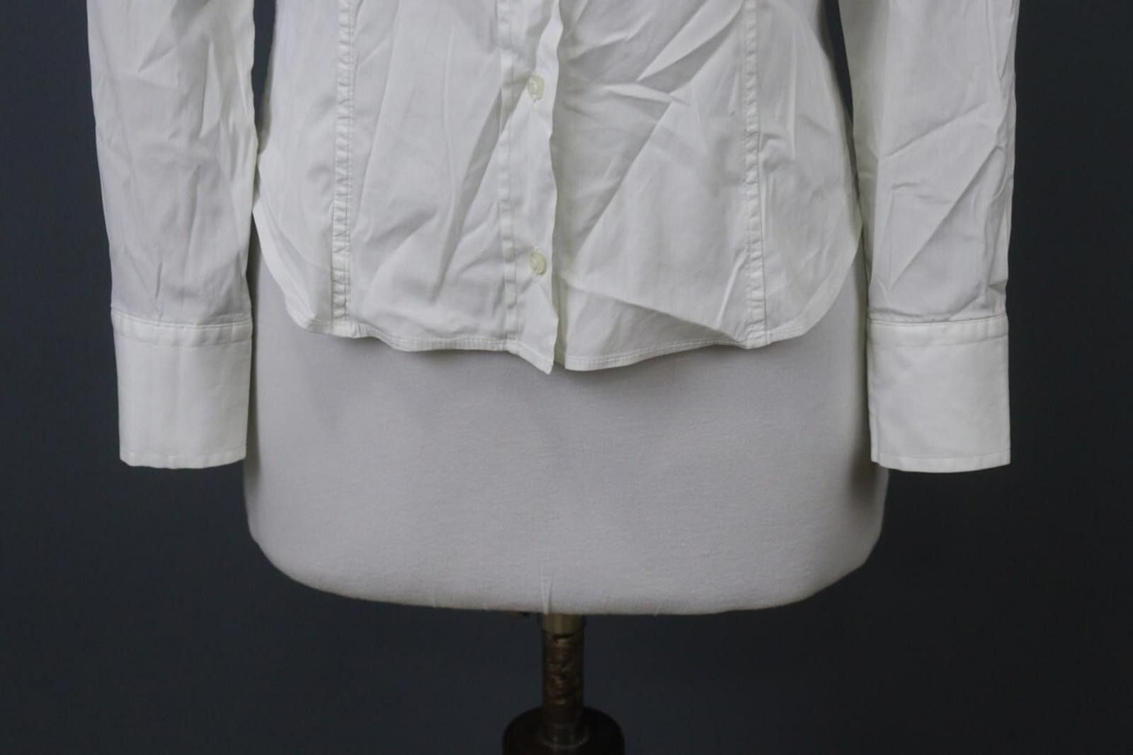Etro Etro White Cotton Collar Regular Fit Shirt Top Size 44 Size M / US 6-8 / IT 42-44 - 3 Thumbnail
