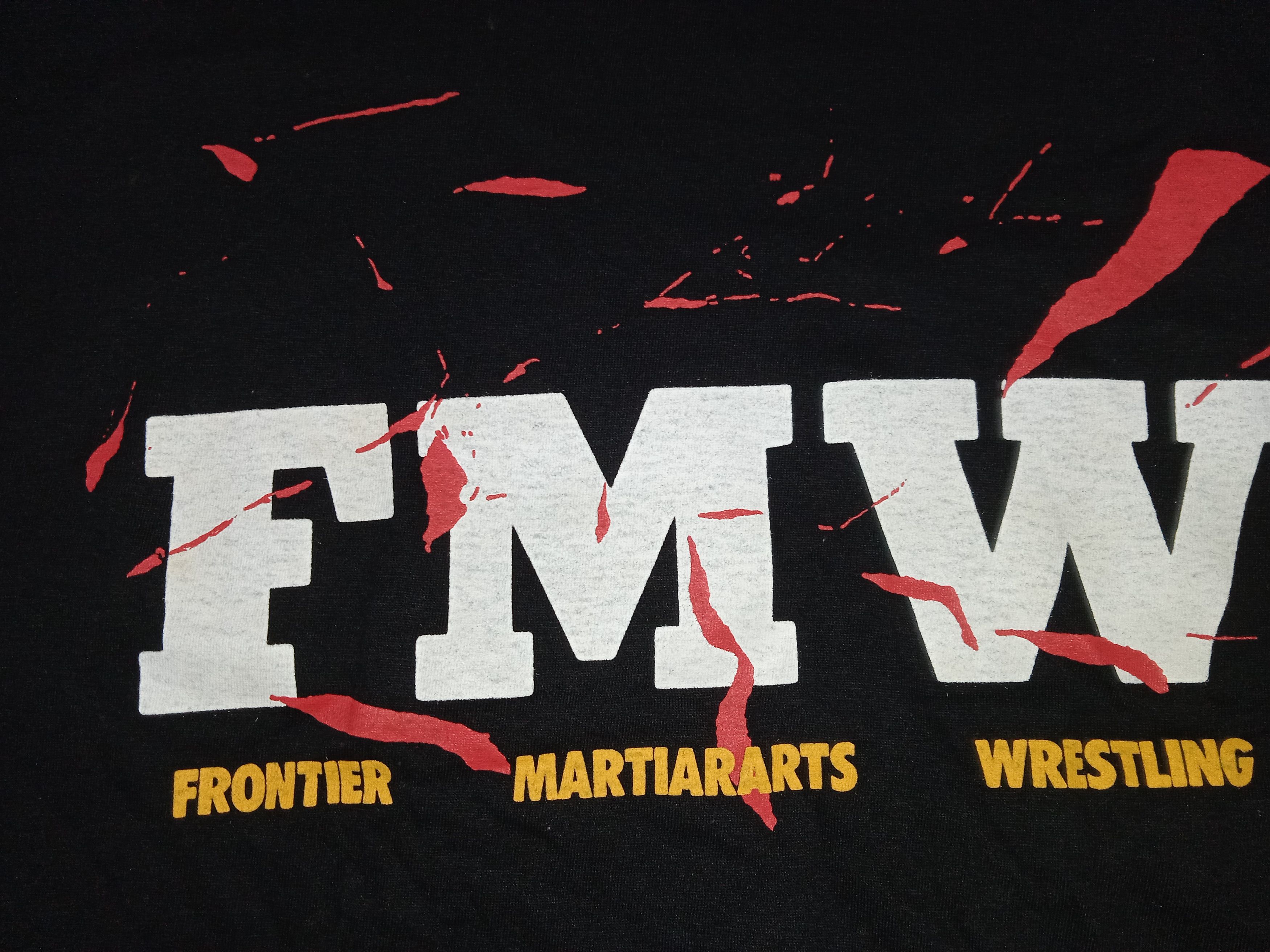 WWE Vintage 90s FMW Wrestling T Shirt ECW Size US L / EU 52-54 / 3 - 5 Thumbnail