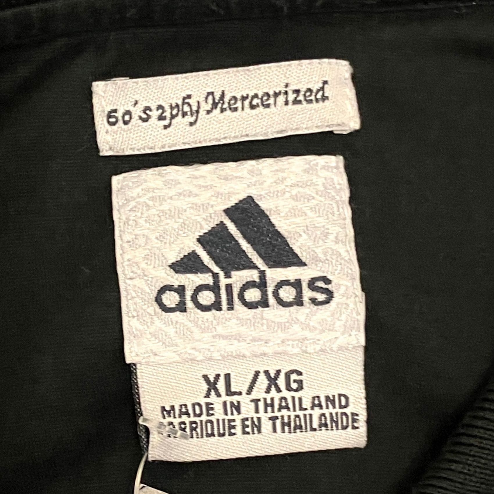 Adidas Adidas Golf Polo Shirt Men's XL Black Short Sleeve Mercerised Cotton Size US XL / EU 56 / 4 - 5 Thumbnail