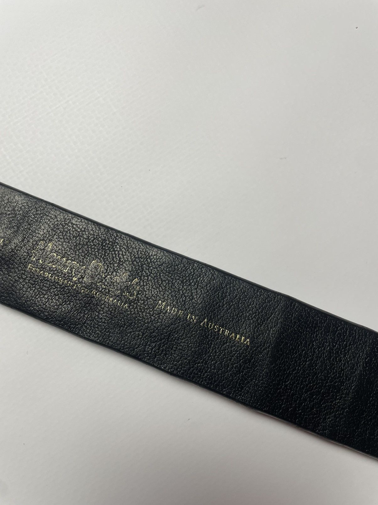 Genuine Leather × Hysteric Glamour Henry Bucks Australia Saltwater Crocodile Leather Belt Size ONE SIZE - 10 Thumbnail