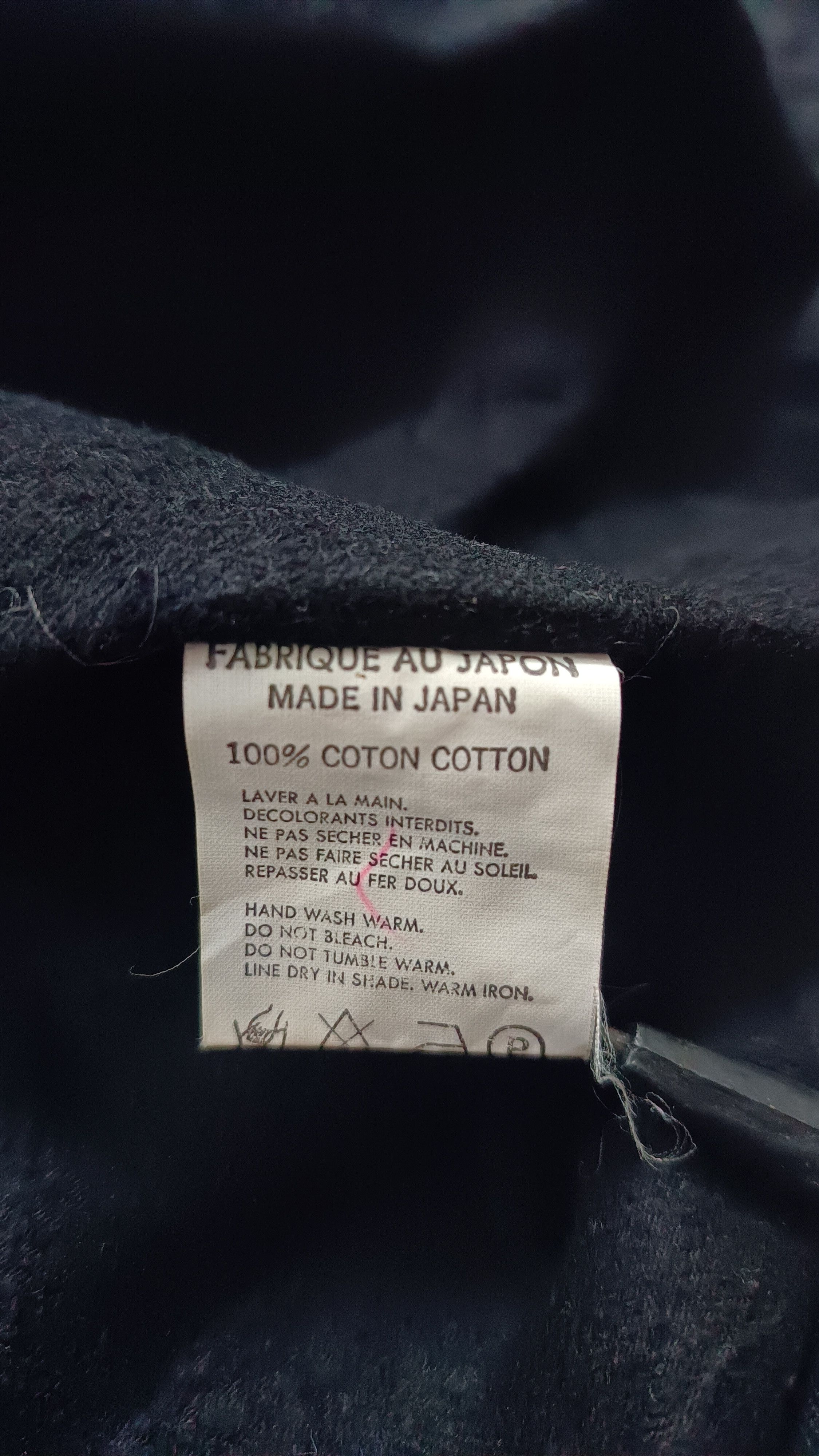 Yohji Yamamoto 🔥🔥Rare Yohji Yamamoto Long Sleeve Shirt Cotton Faded Black Size US L / EU 52-54 / 3 - 4 Thumbnail