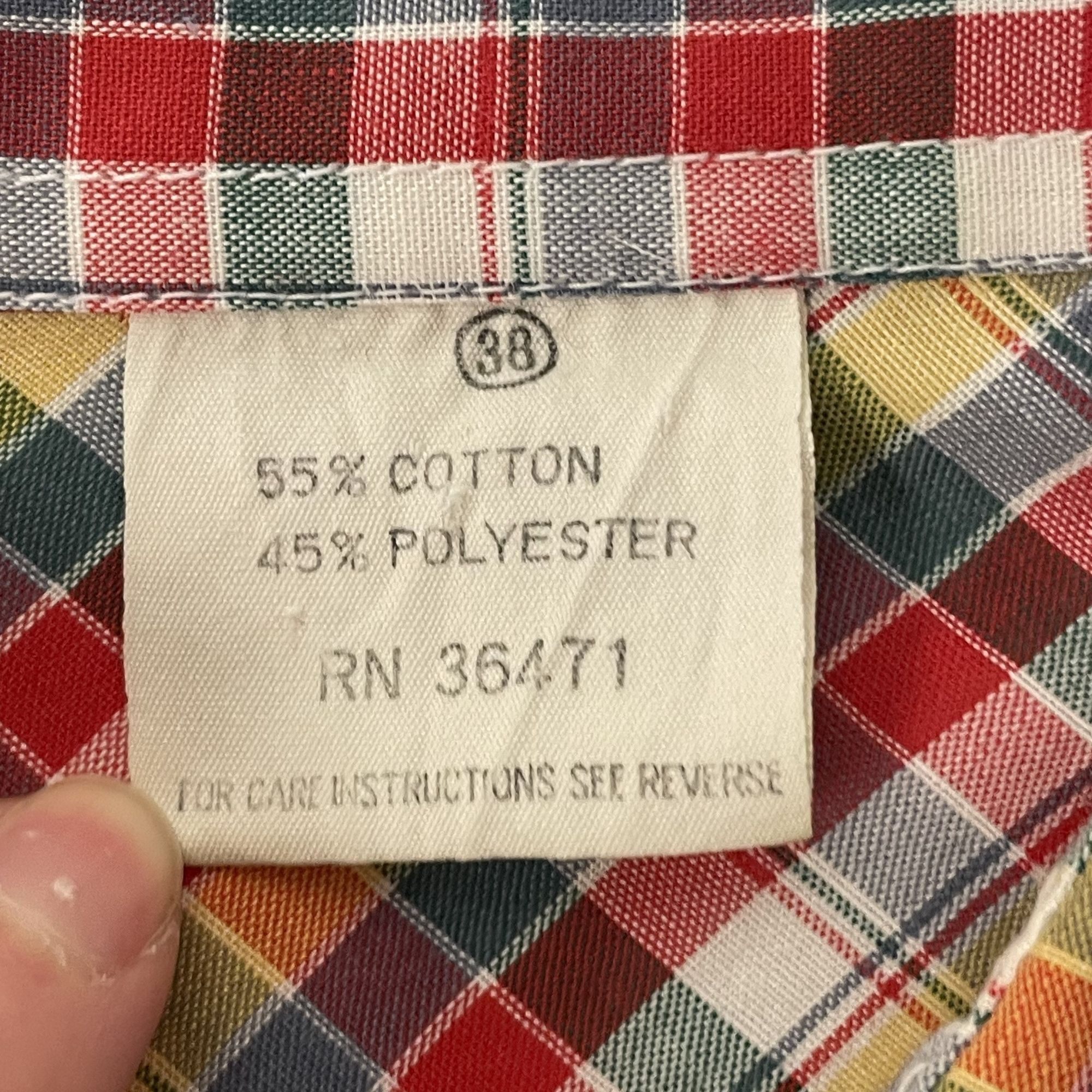 Other Vtg PLAID HIPPIE Cowboy Western RODEO Pearl Snap Shirt Size M / US 6-8 / IT 42-44 - 7 Thumbnail
