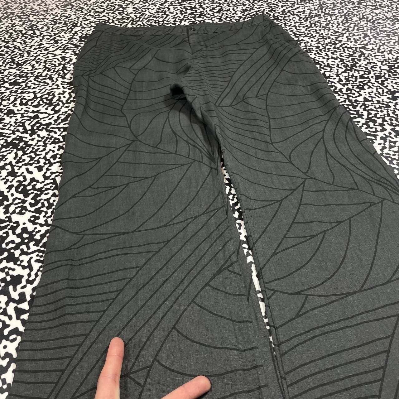 C.P. Company Archive Vintage 00s CP Company Abstract Flared Pants Rare Size US 34 / EU 50 - 6 Thumbnail