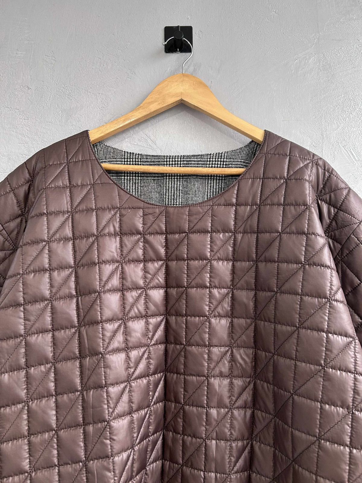 PHENOMENON PHENOMENOM AW12 Reversible Quilted Short-Sleeve Top Size US L / EU 52-54 / 3 - 3 Thumbnail