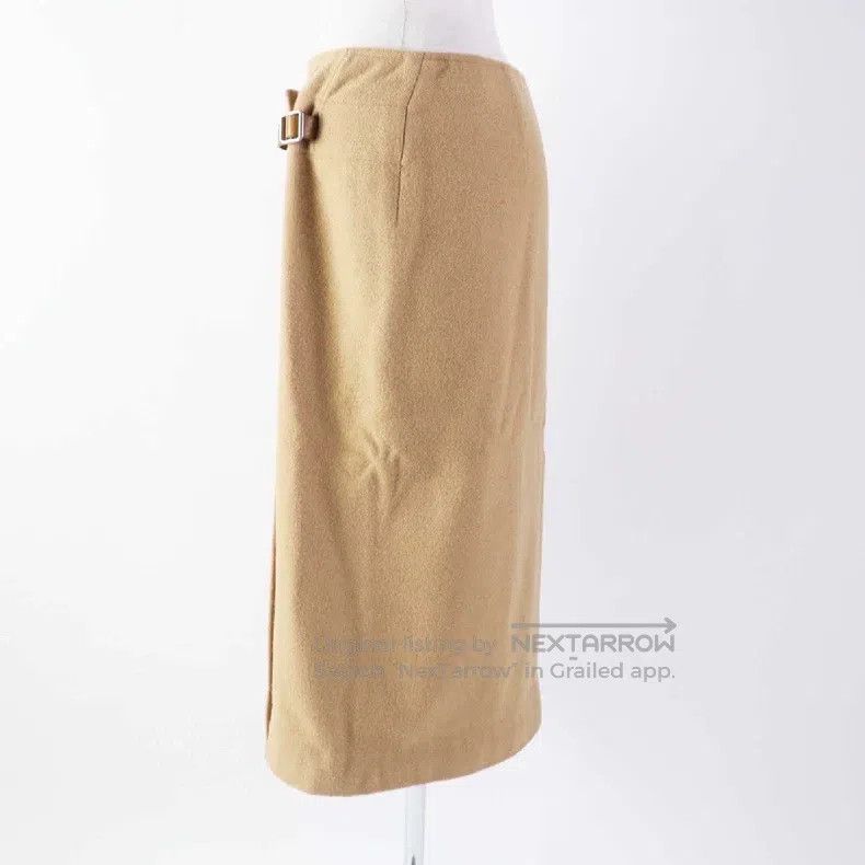 Hermes Hermes Camel hair skirt Size 25" / US 0 / IT 36 - 4 Thumbnail