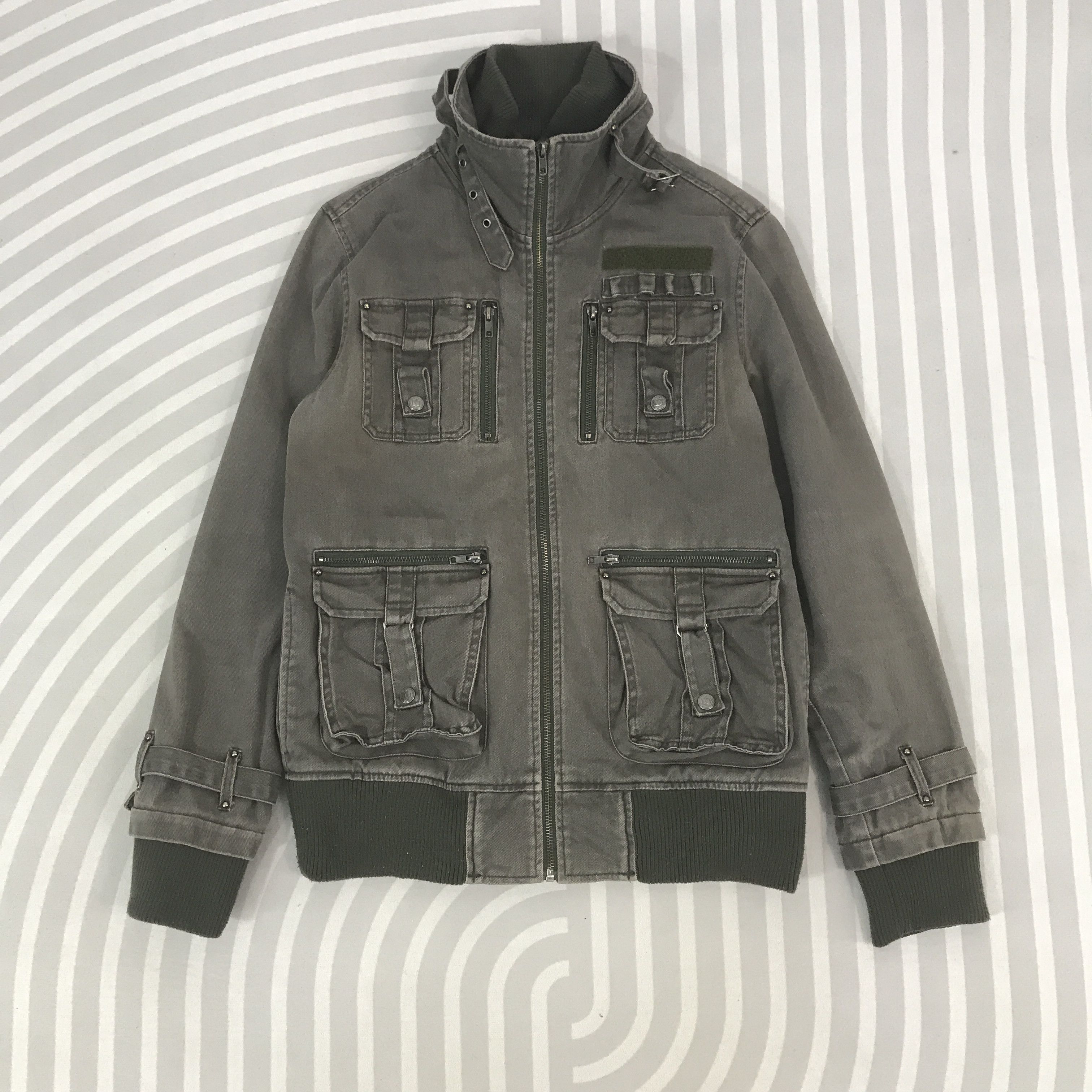 Japanese Brand × Vintage Roushatte Standard Double zipper tactical pocket Jacket Size US L / EU 52-54 / 3 - 1 Thumbnail