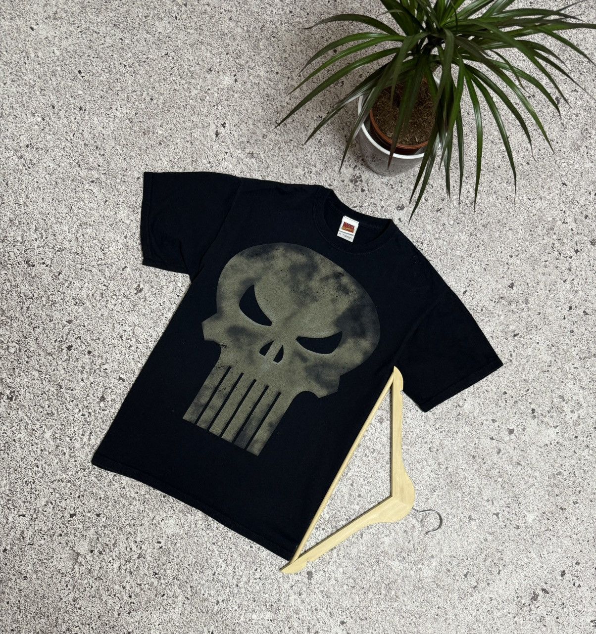 Mad Engine × Marvel Comics × Vintage Vintage Y2K 2010 The Punisher Licensed Marvel Hype T-Shirt Size US M / EU 48-50 / 2 - 1 Thumbnail