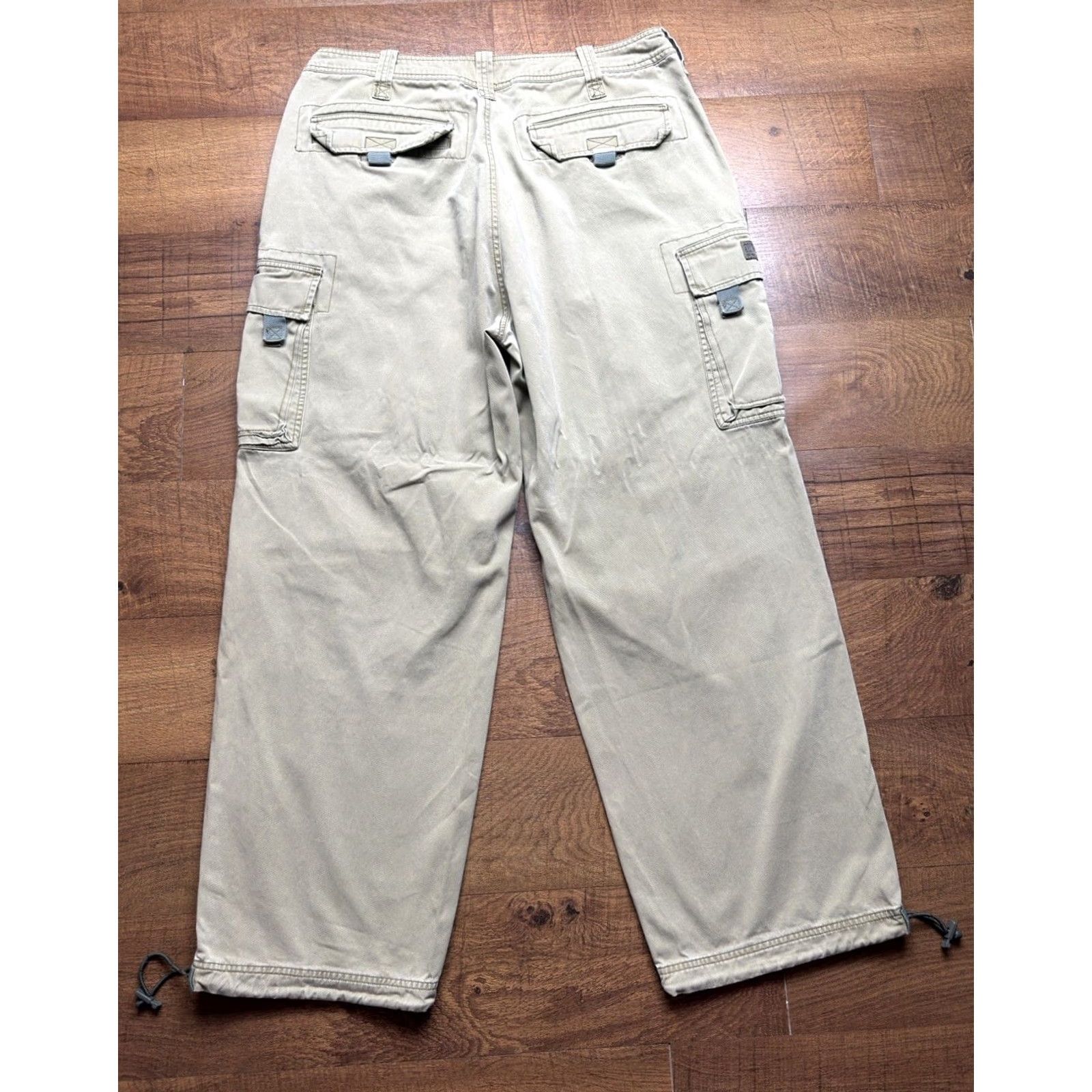 Abercrombie & Fitch VINTAGE Abercrombie & Fitch Pant Men XL Paratrooper Cargo Loose Straight Y2K baggy Size US 36 / EU 52 - 3 Thumbnail