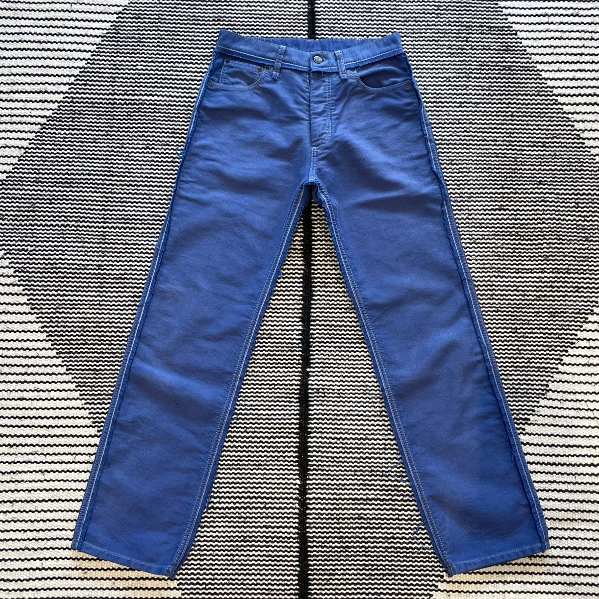 Maison Margiela Maison Margiela stonewashed navy trousers Size US 30 / EU 46 - 1 Thumbnail