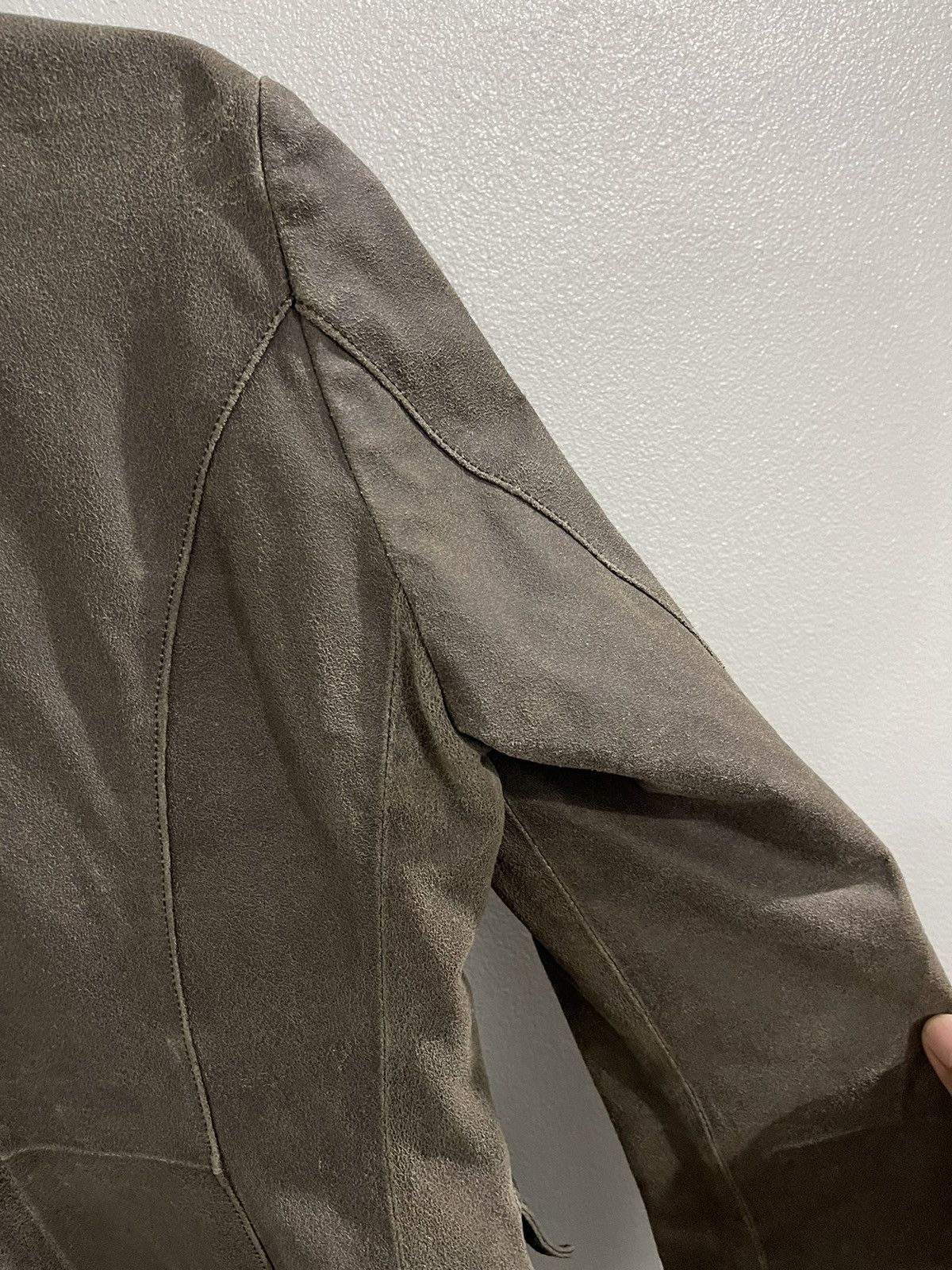 Katharine Hamnett London Vintage Katharine Hamnett London Cow Leather Jacket Size US S / EU 44-46 / 1 - 16 Thumbnail