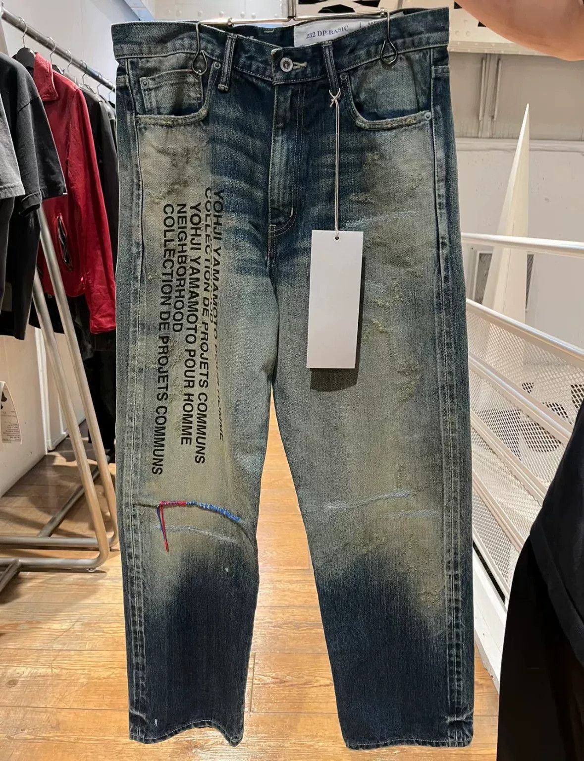 Yohji Yamamoto yokohama neighborhood yohji yamamoto denim pants Size US 30 / EU 46 - 1 Thumbnail
