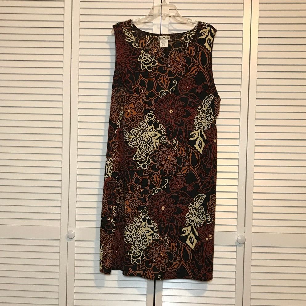Other Great American Sportswear Co. Floral Shift Midi Dress 26/28 Size 4XL / US 24-26 - 1 Thumbnail