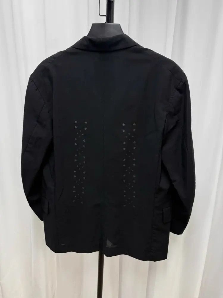 Yohji Yamamoto Yohji Yamamoto Pour Homme 87SS Pattern Stitches Jacket-2507 Size US M / EU 48-50 / 2 - 4 Thumbnail