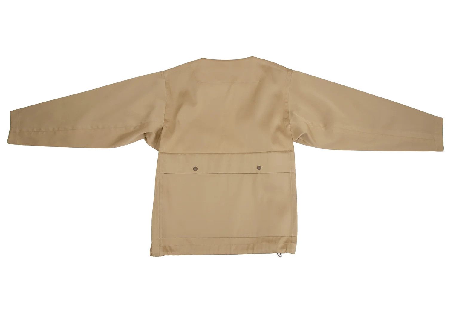 Issey Miyake Satin Zip-Up Packable Jacket in Beige Size US L / EU 52-54 / 3 - 15 Thumbnail