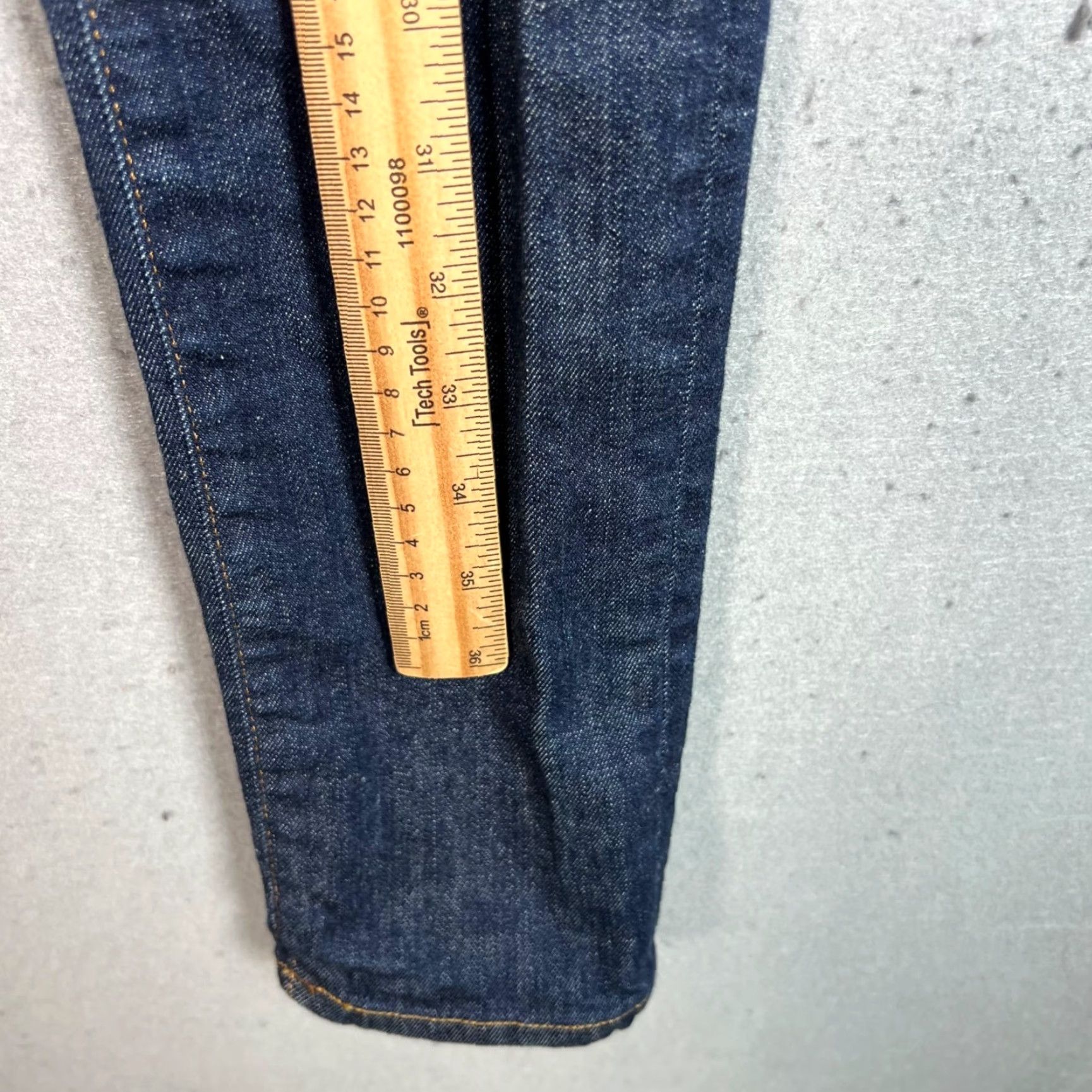 Acne Studios ACNE STUDIOS Needle Raw Skinny Jeans Womens 25 Blue Denim 5-Pocket 32in Inseam Mens? Womens Size 42" / US 20 - 6 Thumbnail