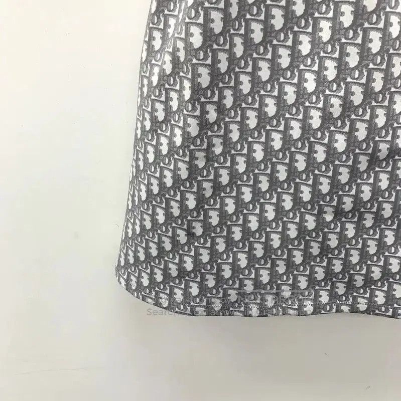 Dior Dior Grey Nylon Mini Dress . Size XXS / US 00 / IT 34 - 4 Thumbnail