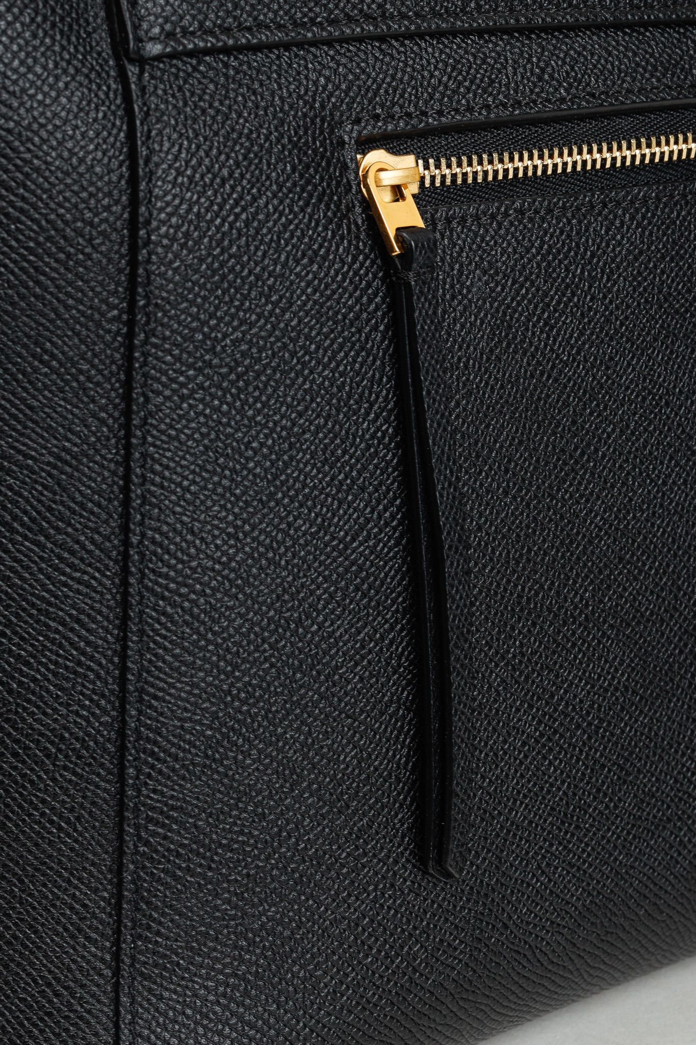 Celine Celine Mini Belt Bag in Black Grained Calfskin Size ONE SIZE - 9 Thumbnail