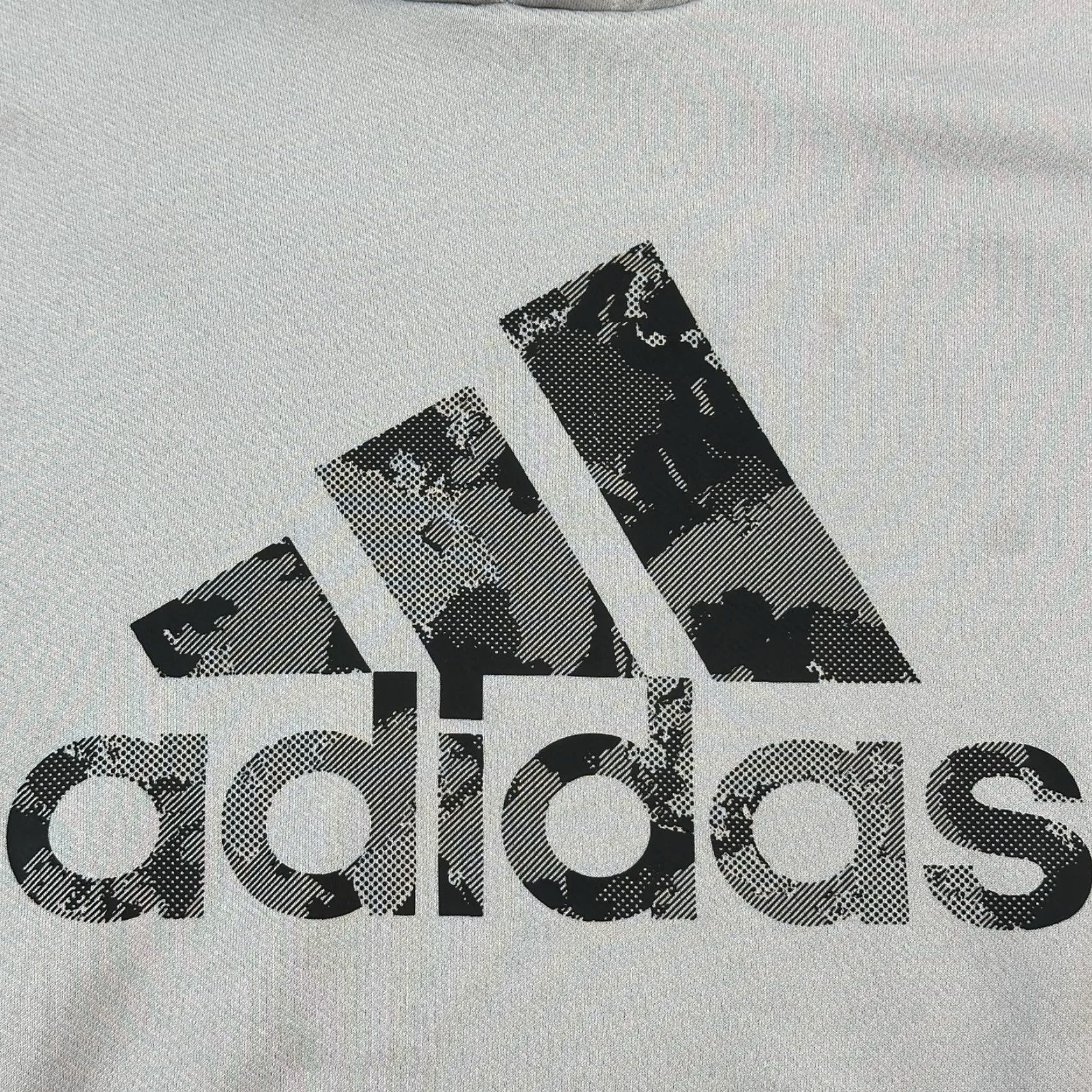 Adidas Adidas Hoodie Mens Large Gray Aeroready Big Logo Graphic Pullover Active Size US L / EU 52-54 / 3 - 4 Thumbnail