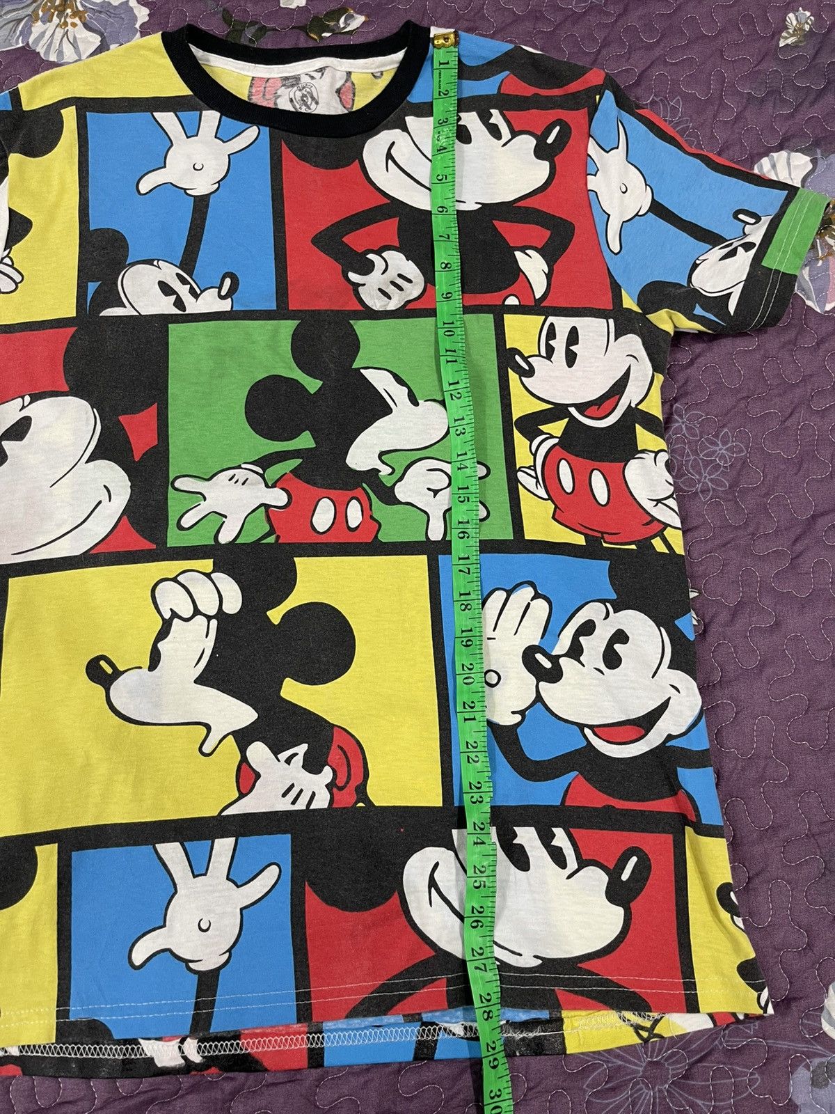 Disney × Mickey Mouse Disney Mickey Mouse Fullprint T Shirt Size US M / EU 48-50 / 2 - 16 Thumbnail