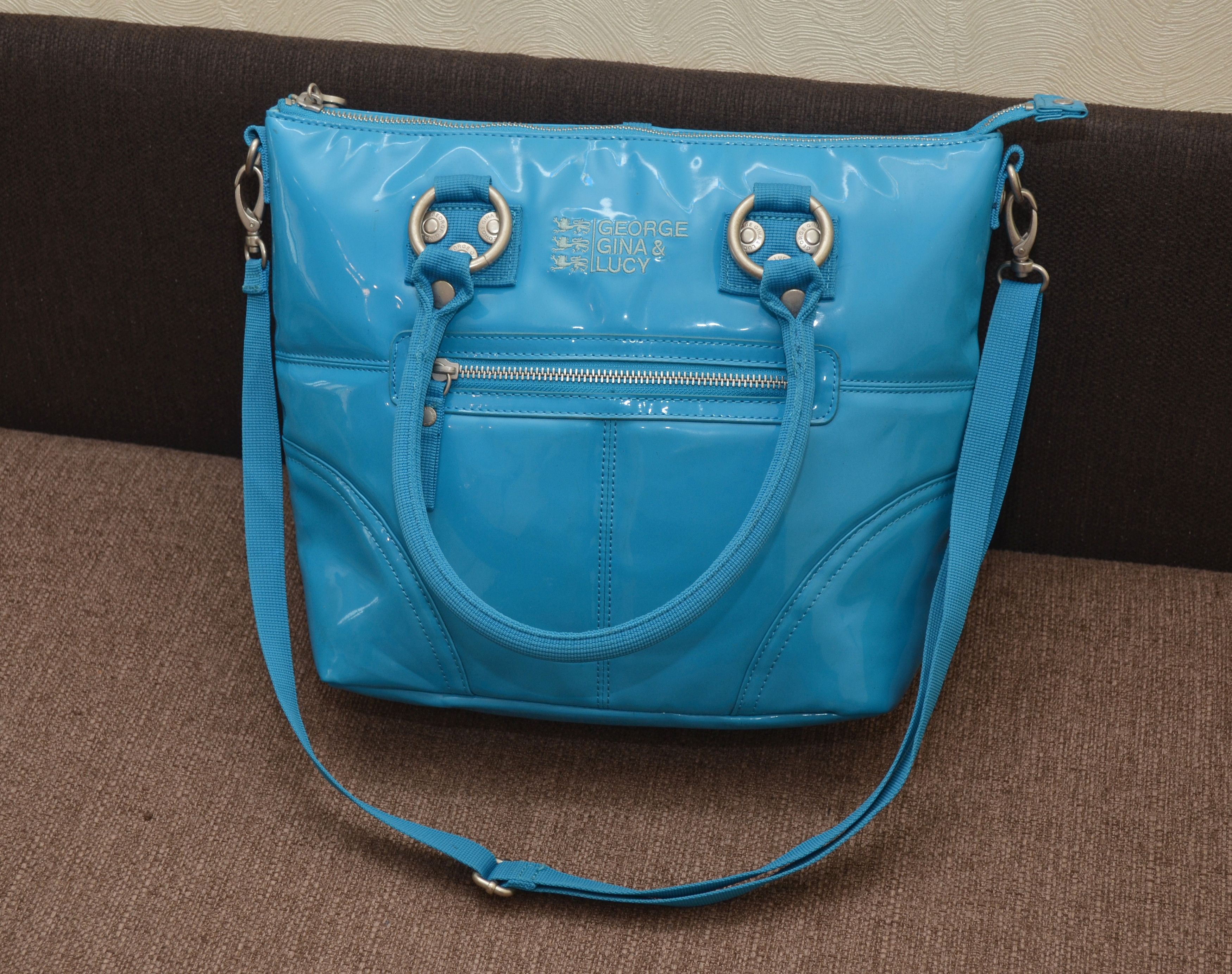 George Gina & Lucy × Japanese Brand GEORGE GINA & LUCY Fainaway Blue Bag RARE Size ONE SIZE - 3 Thumbnail