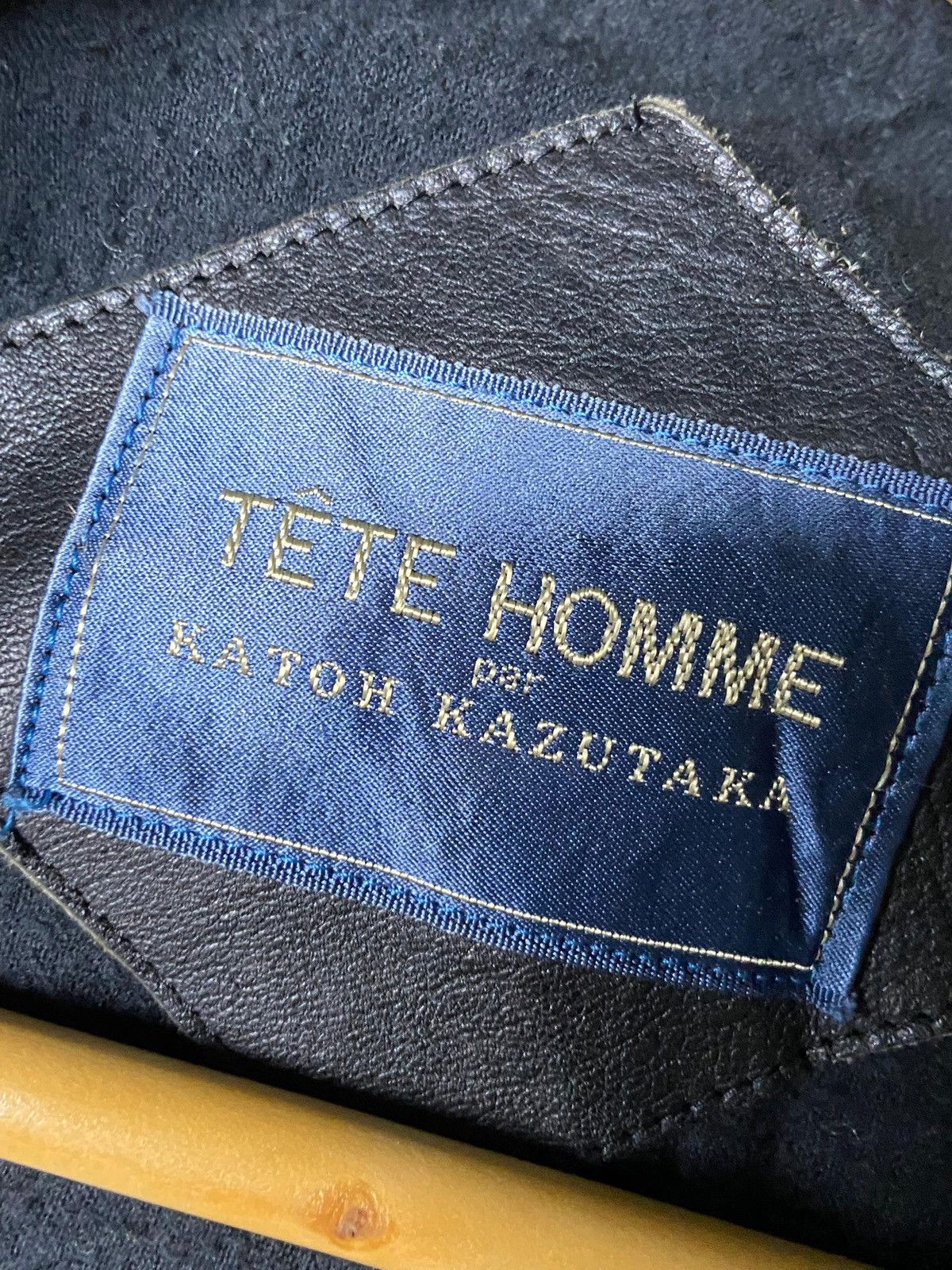 Tete Homme Vintage Tete Homme Katoh Kazutaka Wool Jacket (167) Size US S / EU 44-46 / 1 - 8 Thumbnail