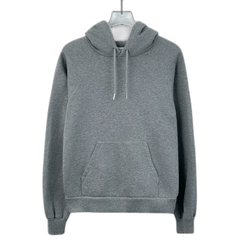Celine Grey Logo Print Hooded Sweatshirt Size US S / EU 44-46 / 1 - 1 Thumbnail
