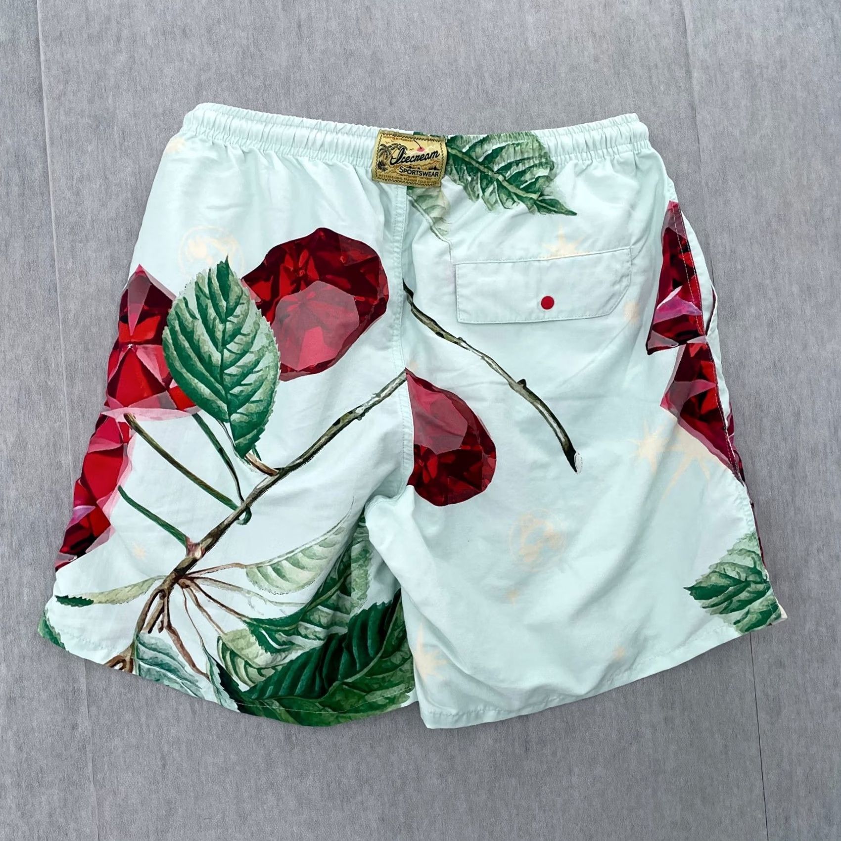 Vintage Ice Cream Shorts Adult Medium Floral Sportswear BBC Pharrell Williams Mens M Size US 31 - 4 Thumbnail