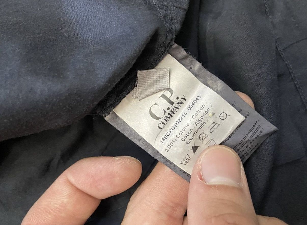 C.P. Company C.P. Company Short Sleeve Shirt Blue Made in Japan Size L Size US L / EU 52-54 / 3 - 6 Thumbnail