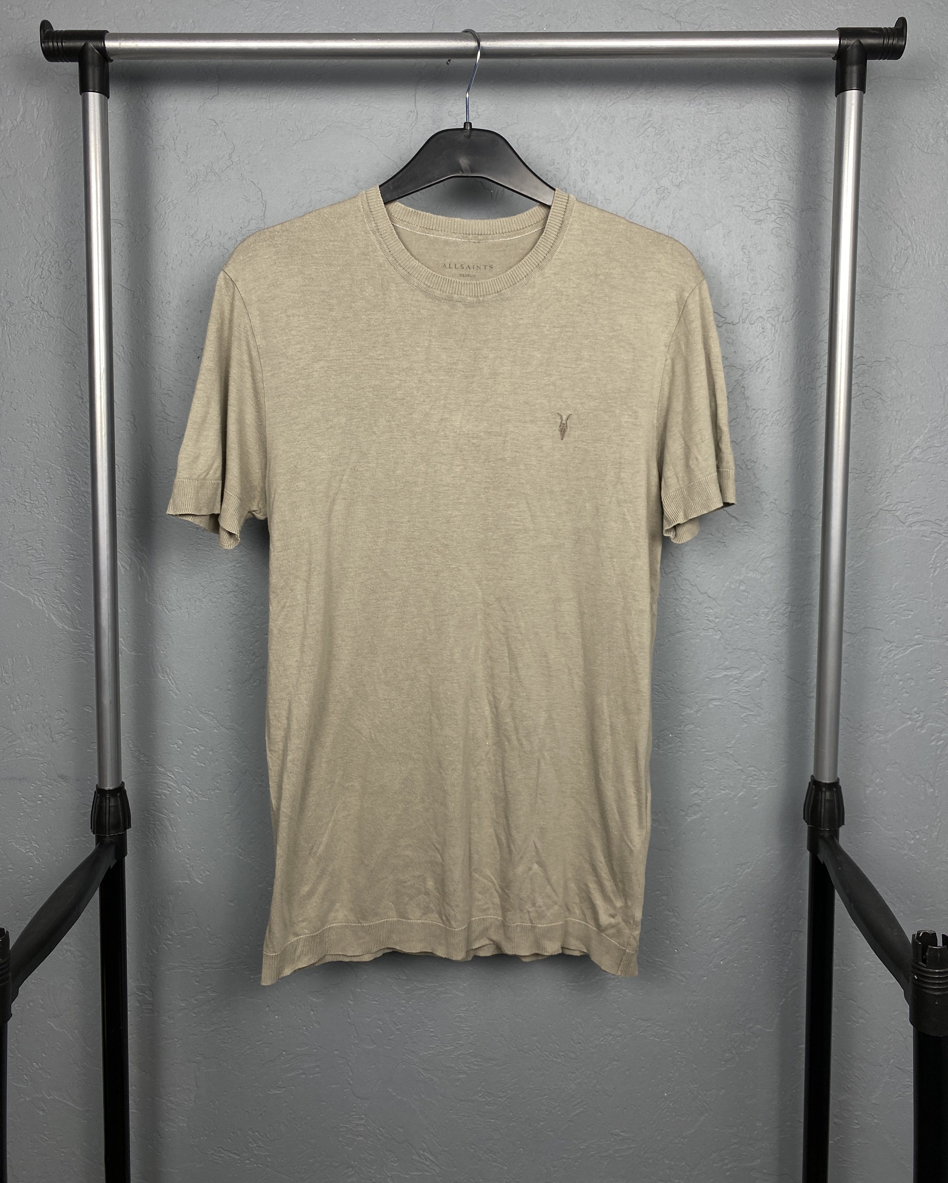 Allsaints Allsaints Parlour Crew Neck Mens T-Shirt Tee Size US M / EU 48-50 / 2 - 1 Thumbnail