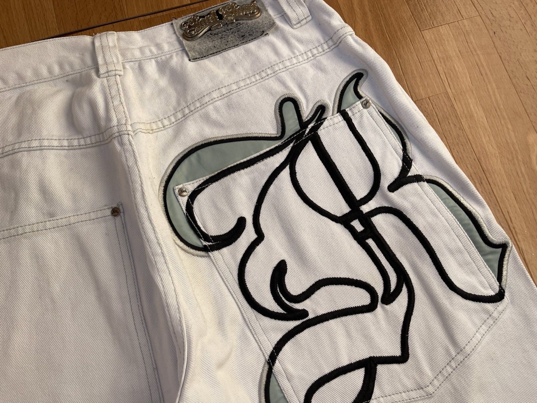 Karl Kani KARL KANI jeans, baggy, vintage Kani jeans, 90s hip hop W 34 Size US 34 / EU 50 - 7 Thumbnail
