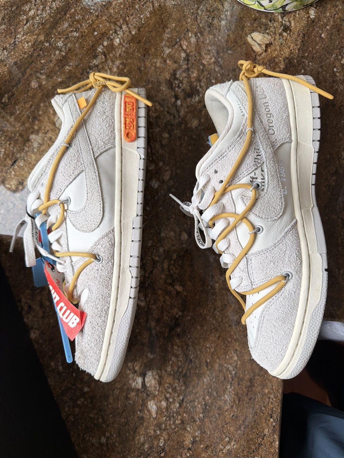 OFF-WHITE × NIKE DUNK LOW 1 OF 50 