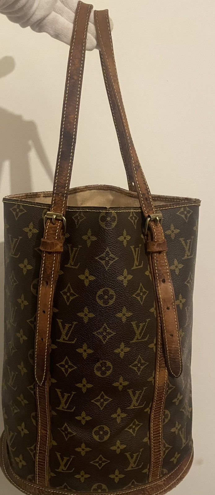 Louis Vuitton Louis Vuitton Bucket "GM" Monogram originale vintage 1998 Size ONE SIZE - 4 Thumbnail