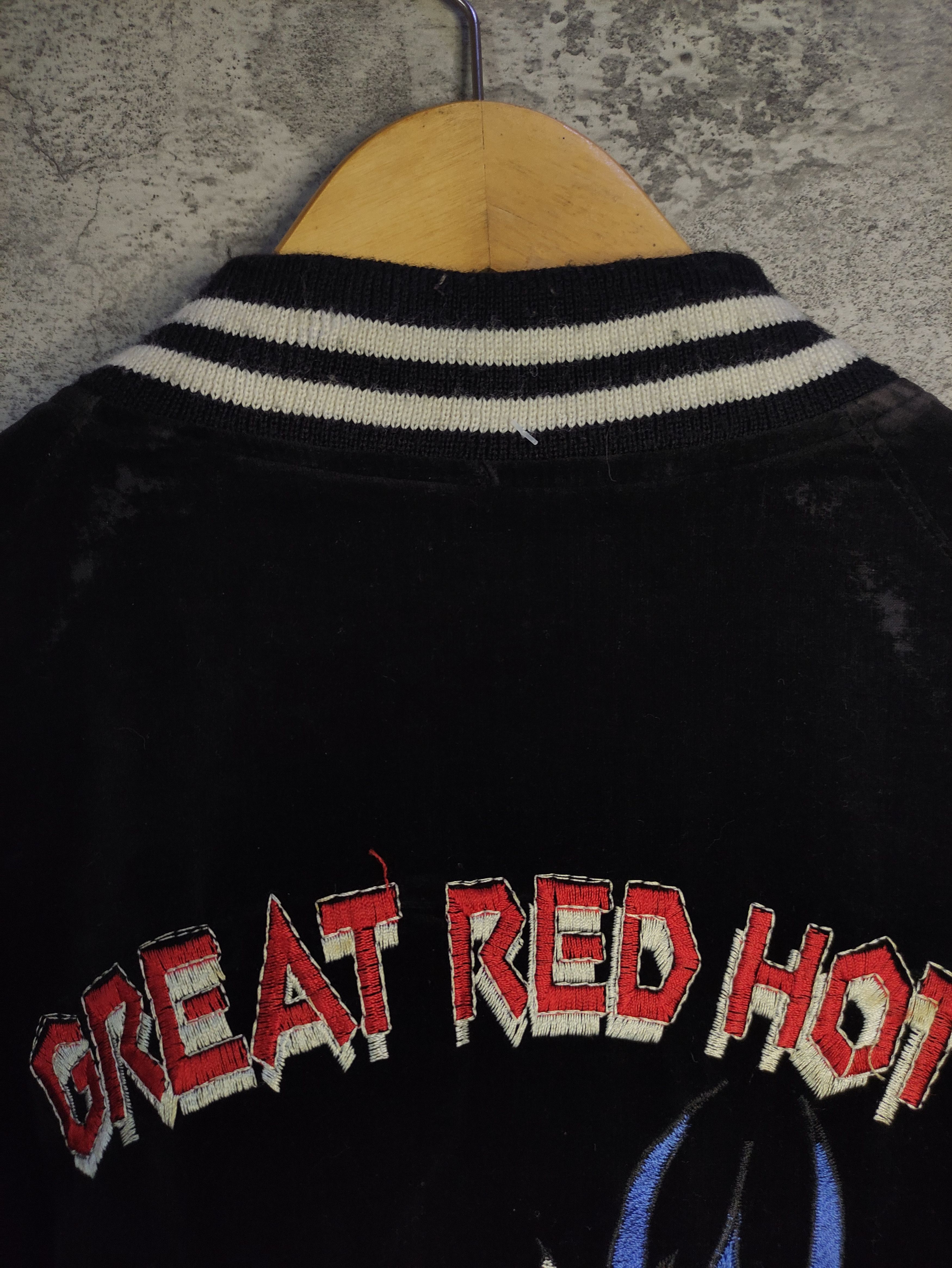 Other Vintage Sukajan Jacket - Great Hot Power Of Devils 90s Size US M / EU 48-50 / 2 - 10 Thumbnail