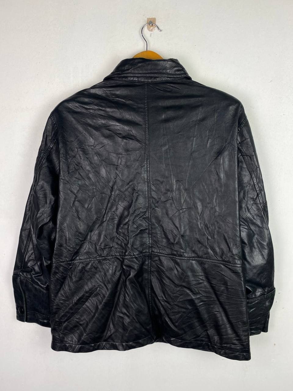 Leather vintage leather jacket very nice design Size US M / EU 48-50 / 2 - 9 Thumbnail