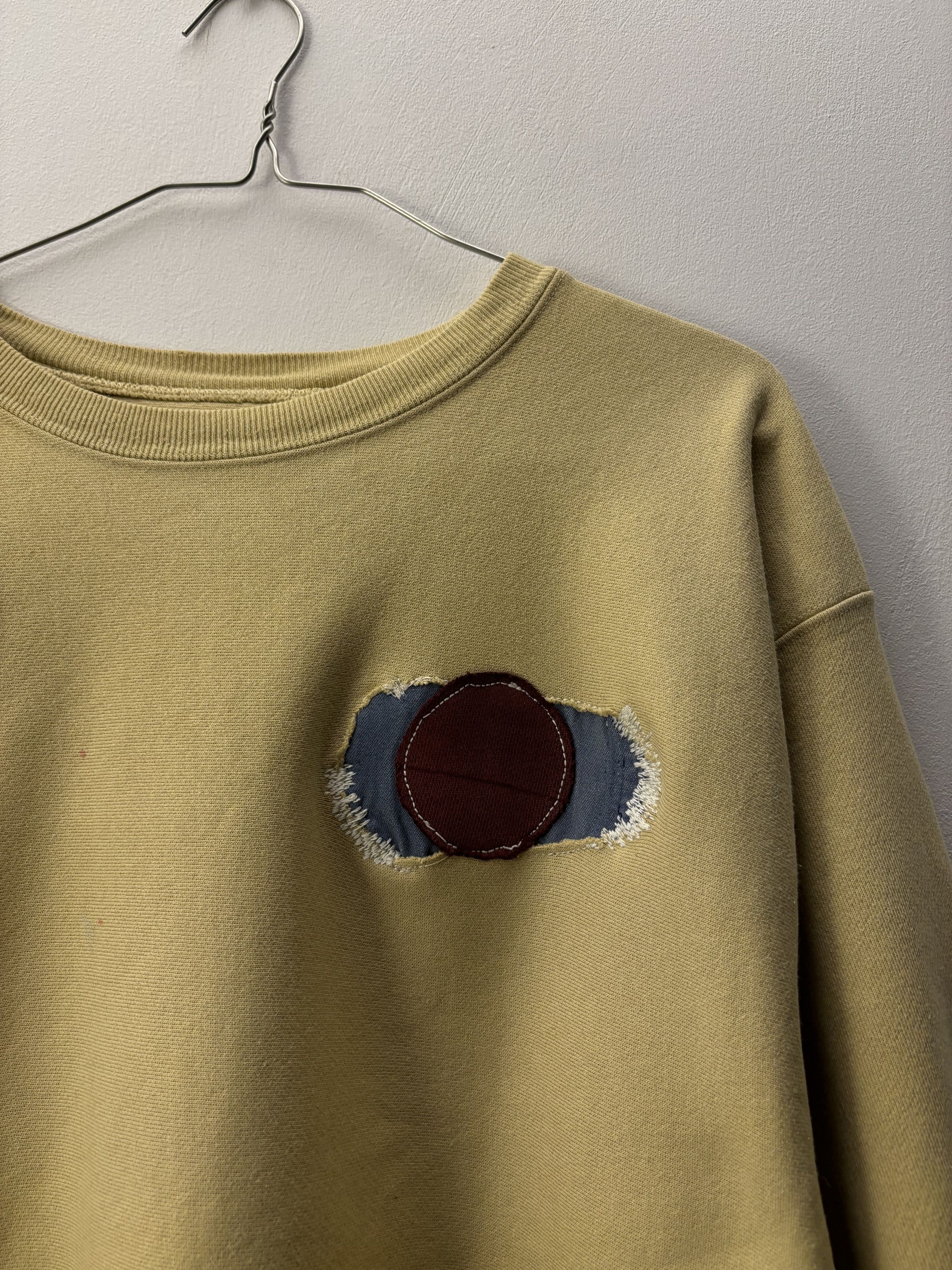 Champion × Japanese Brand Vintage Champion Reverse Weave Patched Sweatshirt Size US L / EU 52-54 / 3 - 4 Thumbnail