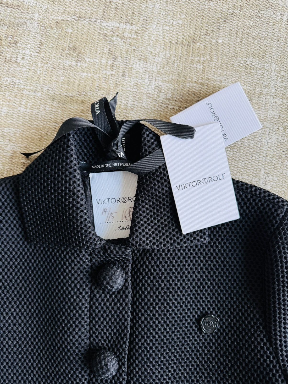 Viktor & Rolf Rare Viktor & Rolf atelier Demi couture 3D tech polo fr 36 Size XS / US 0-2 / IT 36-38 - 4 Thumbnail