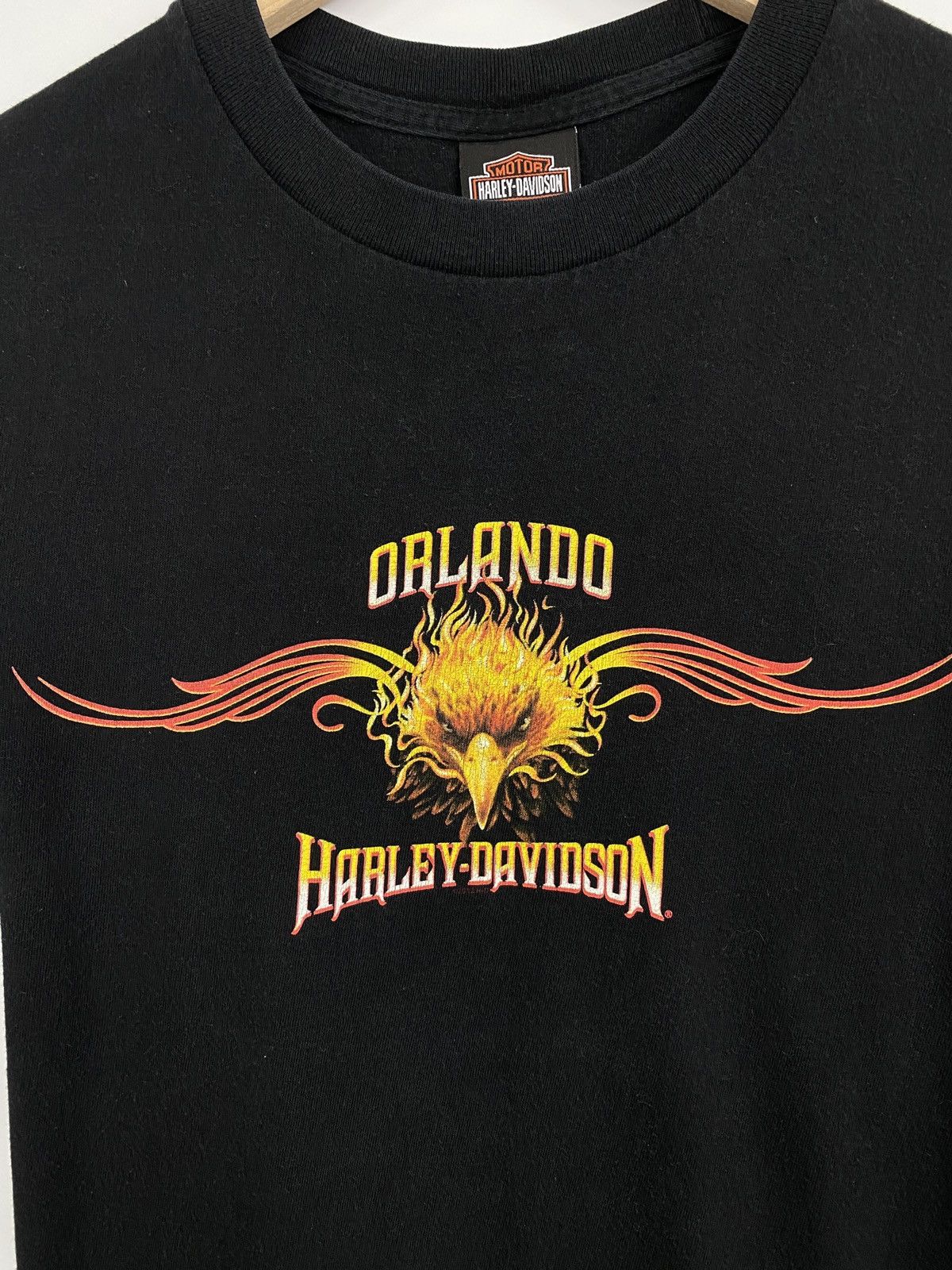 Harley Davidson 🇺🇸 Vintage 90s Harley Davidson Orlando Florida Choppers Tee Size US M / EU 48-50 / 2 - 8 Thumbnail