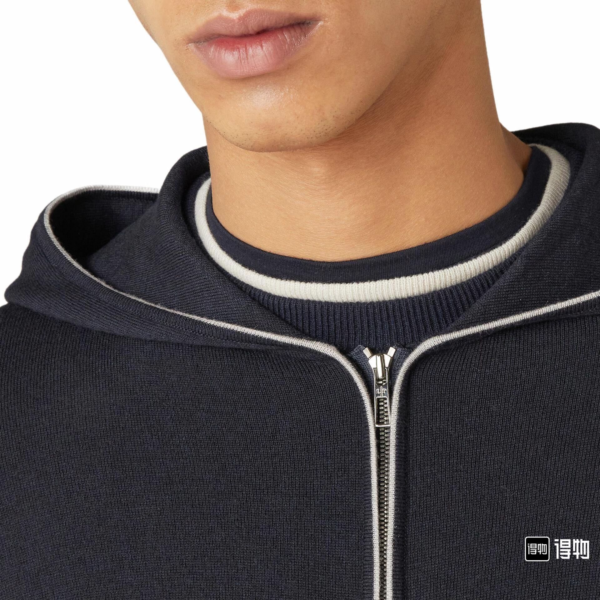 Loro Piana LORO PIANA Solid Hooded Zip Jacket Size US S / EU 44-46 / 1 - 1 Thumbnail