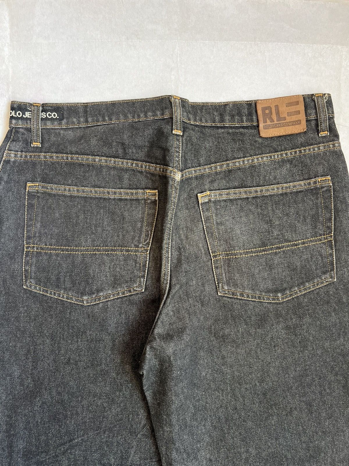 Polo Ralph Lauren Polo Jeans Ralph Lauren Baggy Style Black Denim Size US 38 / EU 54 - 13 Thumbnail
