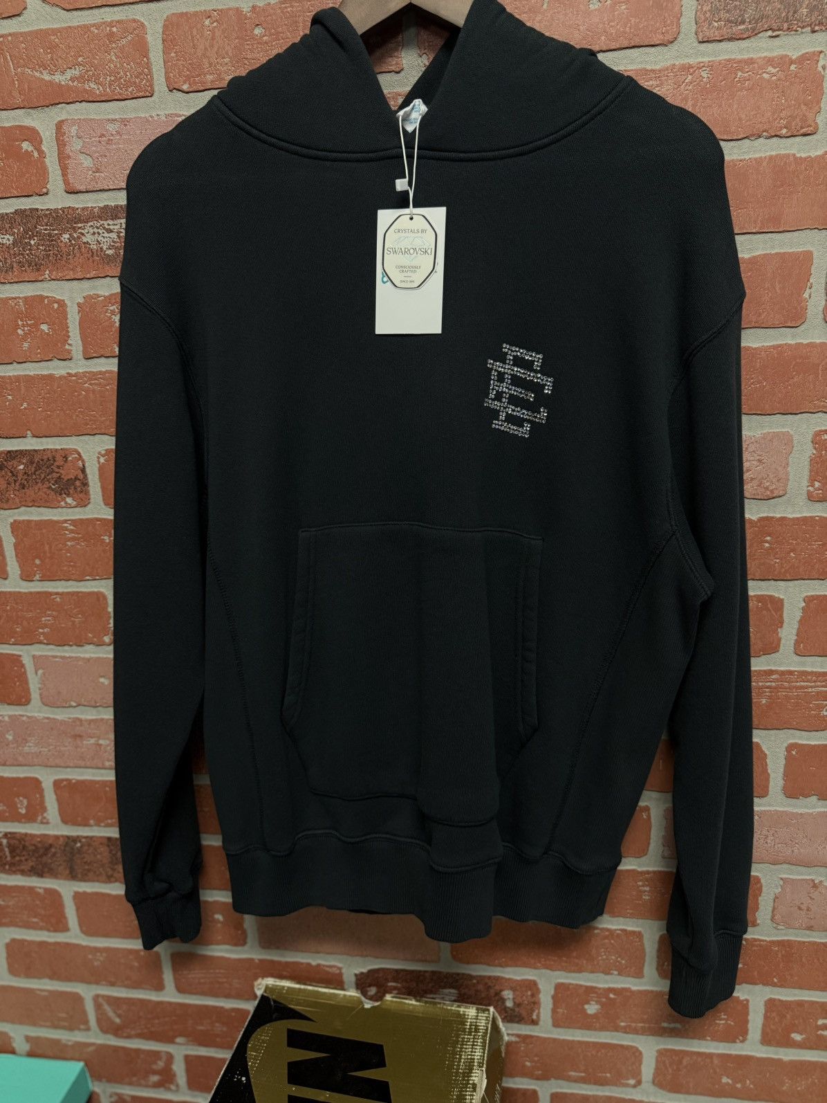 Eric Emanuel × Swarovski Eric Emanuel Swarovski Crystal Stone Hoodie Size S (NEW) Size US S / EU 44-46 / 1 - 6 Thumbnail