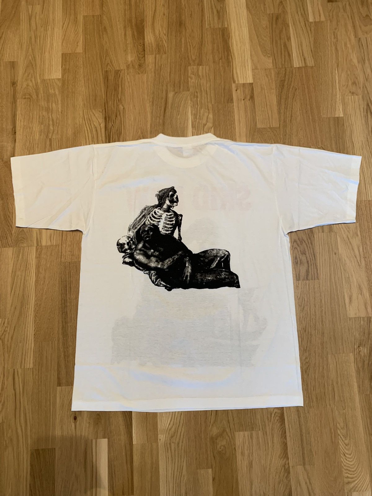 Vintage Rare Vintage Skid Row Francisco Goya 1995 T Short Size US XL / EU 56 / 4 - 3 Thumbnail