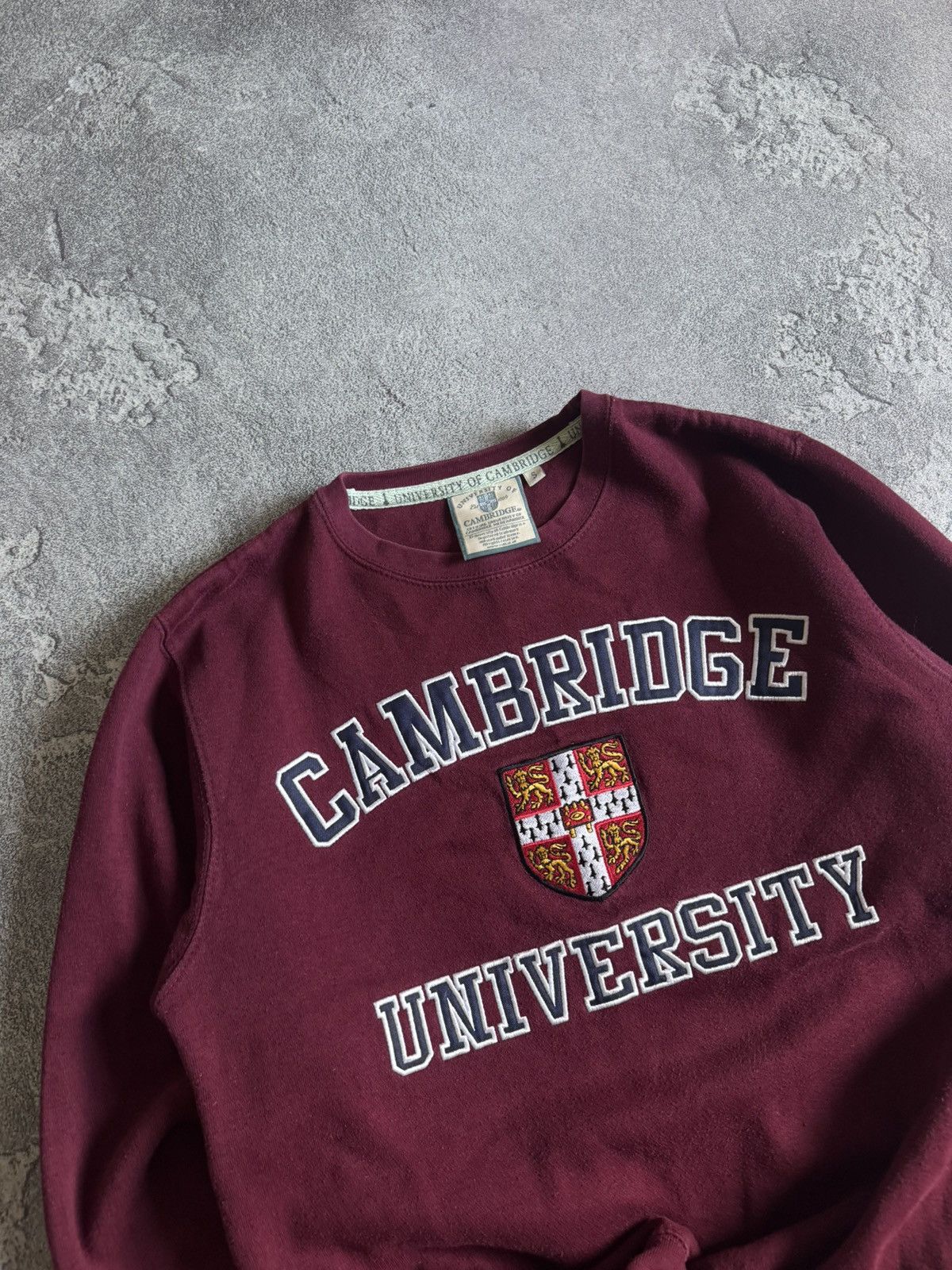 Vintage University of Cambridge S sweatshirt jumper pullover 90s Size US S / EU 44-46 / 1 - 2 Thumbnail