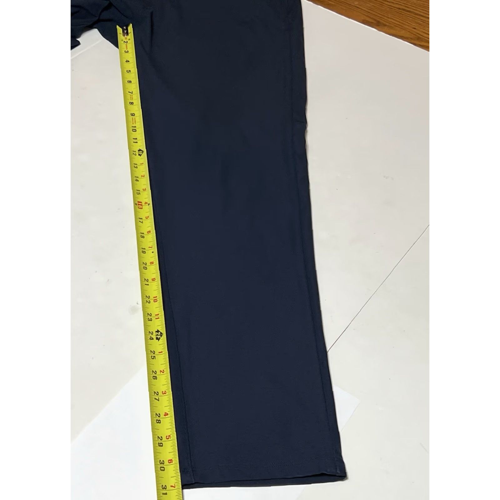 Lululemon Lululemon ABC Slim Trouser Pant Warpstreme Mens 34x31 Blue Chino Pants 5-Pocket Flat Front Moisture Wicking Breathable Size US 34 / EU 50 - 5 Thumbnail