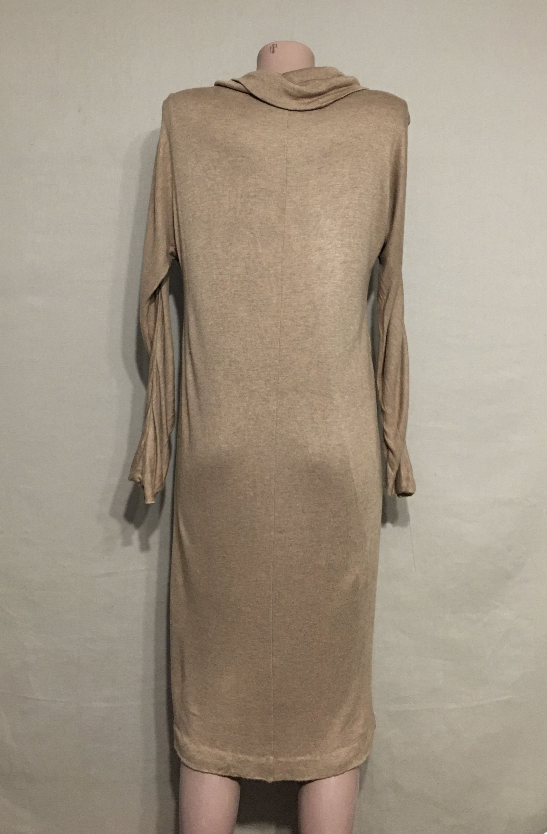 Gucci GUCCI Beige Viscose Midi Dress Size M Size M / US 6-8 / IT 42-44 - 5 Thumbnail