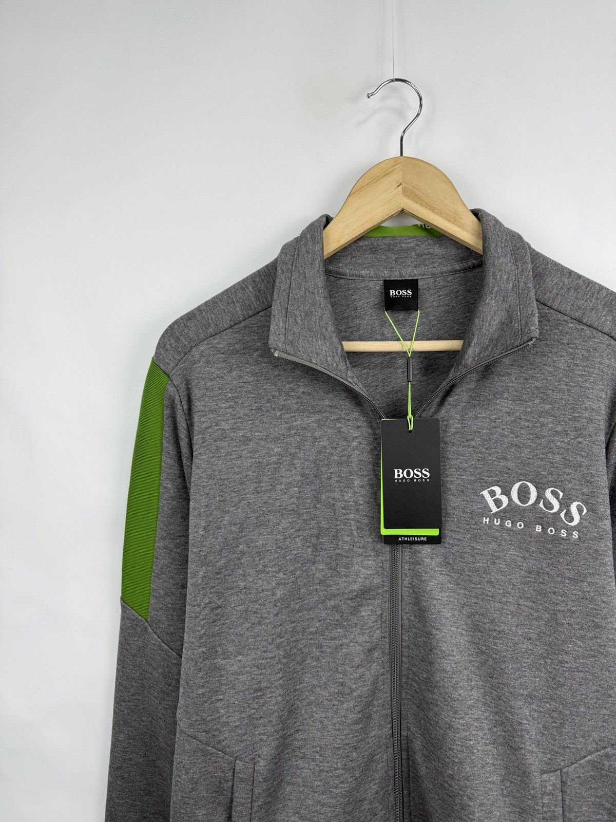 Hugo Boss 🇩🇪 NEW❗️BOSS Hugo Boss Athleisure Track Zip Jacket NWT Classic Size US M / EU 48-50 / 2 - 3 Thumbnail